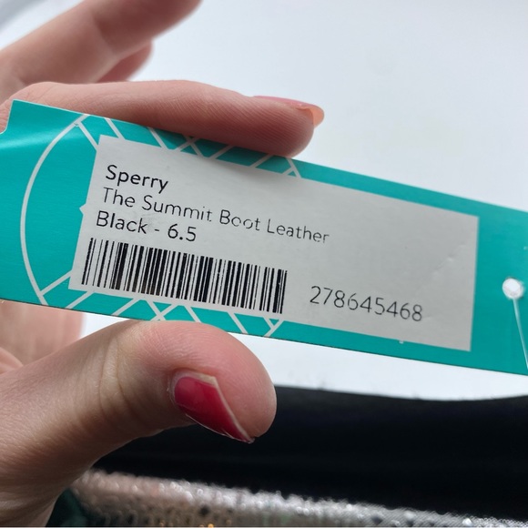 Sperry Womens Summit Boot Black size 9 - Picture 4 of 8